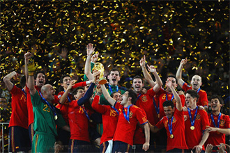 2010南非世界杯冠军：西班牙