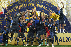 2018俄罗斯世界杯冠军：法国